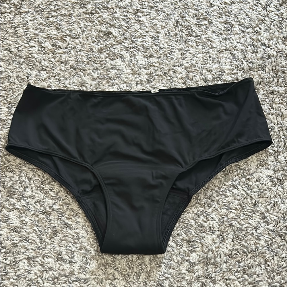 Pink Classic Black Women's Swim Bottom XL
